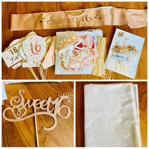 Sweet 16 Birthday Party Bundle